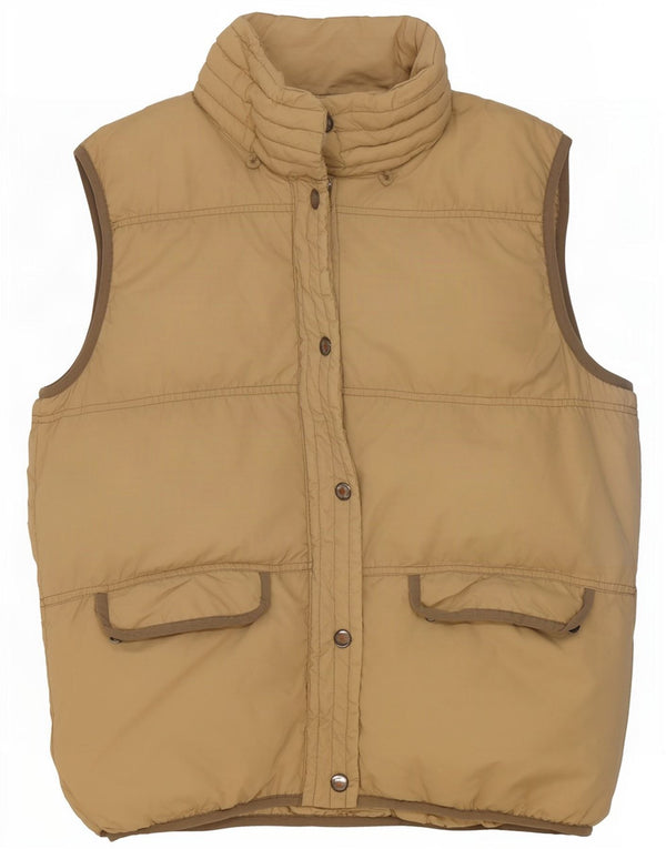 New Penny Gilet rembourré pour femme UK 14 Large Beige Nylon