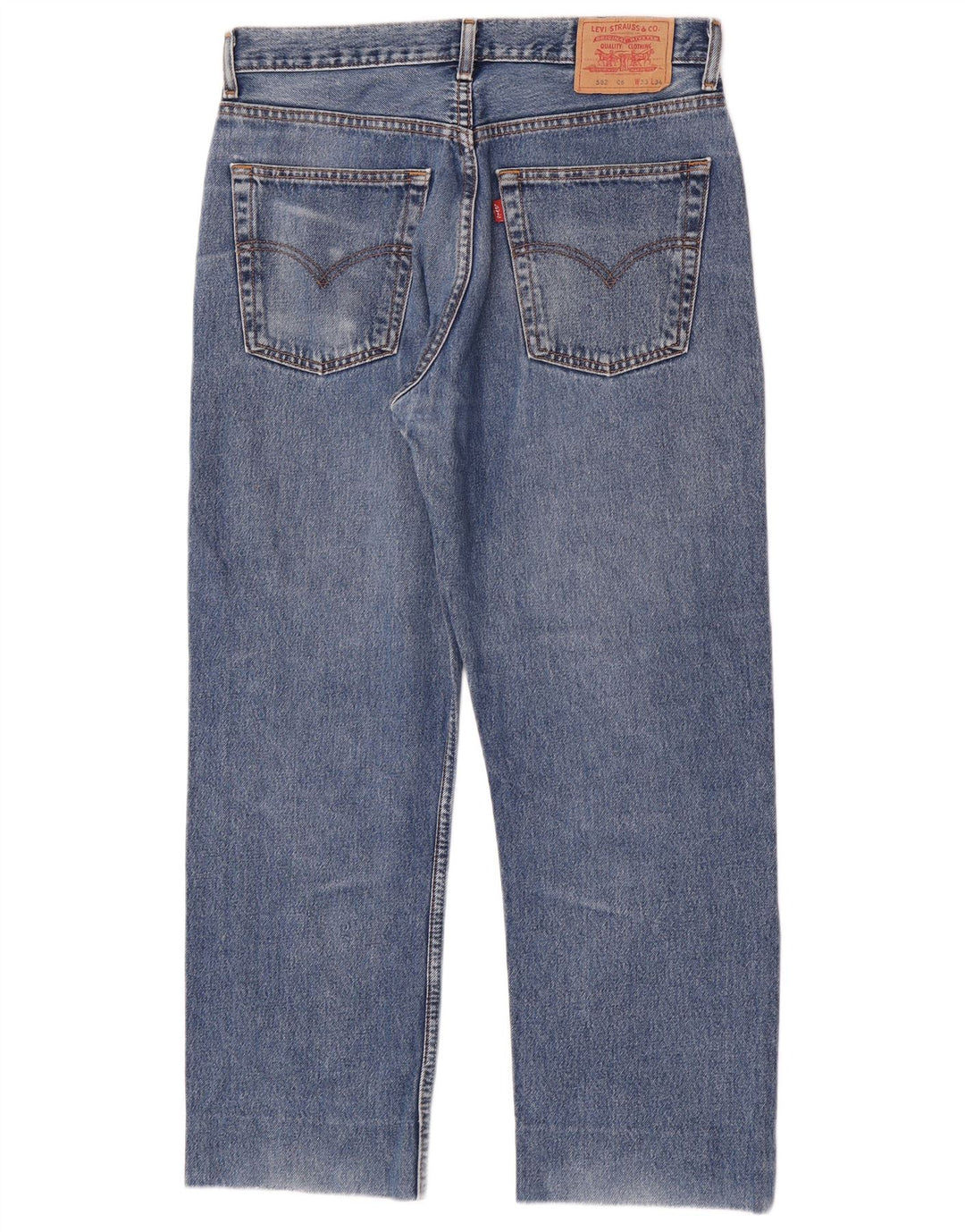 Levi's Jean Droit 582 Homme Bleu W33 L28 Coton