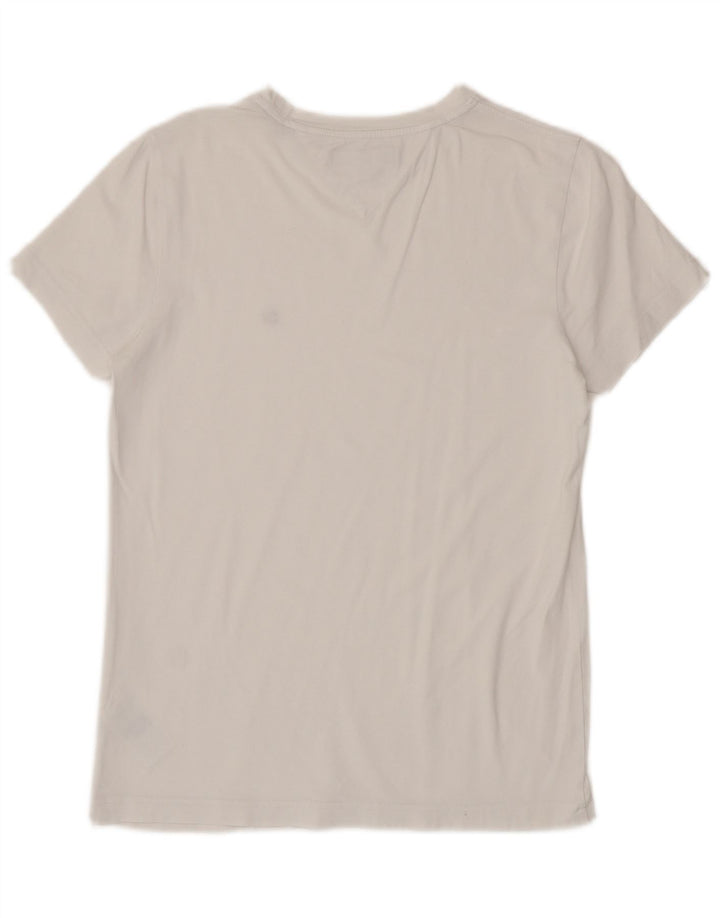 TOMMY HILFIGER T-Shirt Homme Haut Petit Blanc Coton