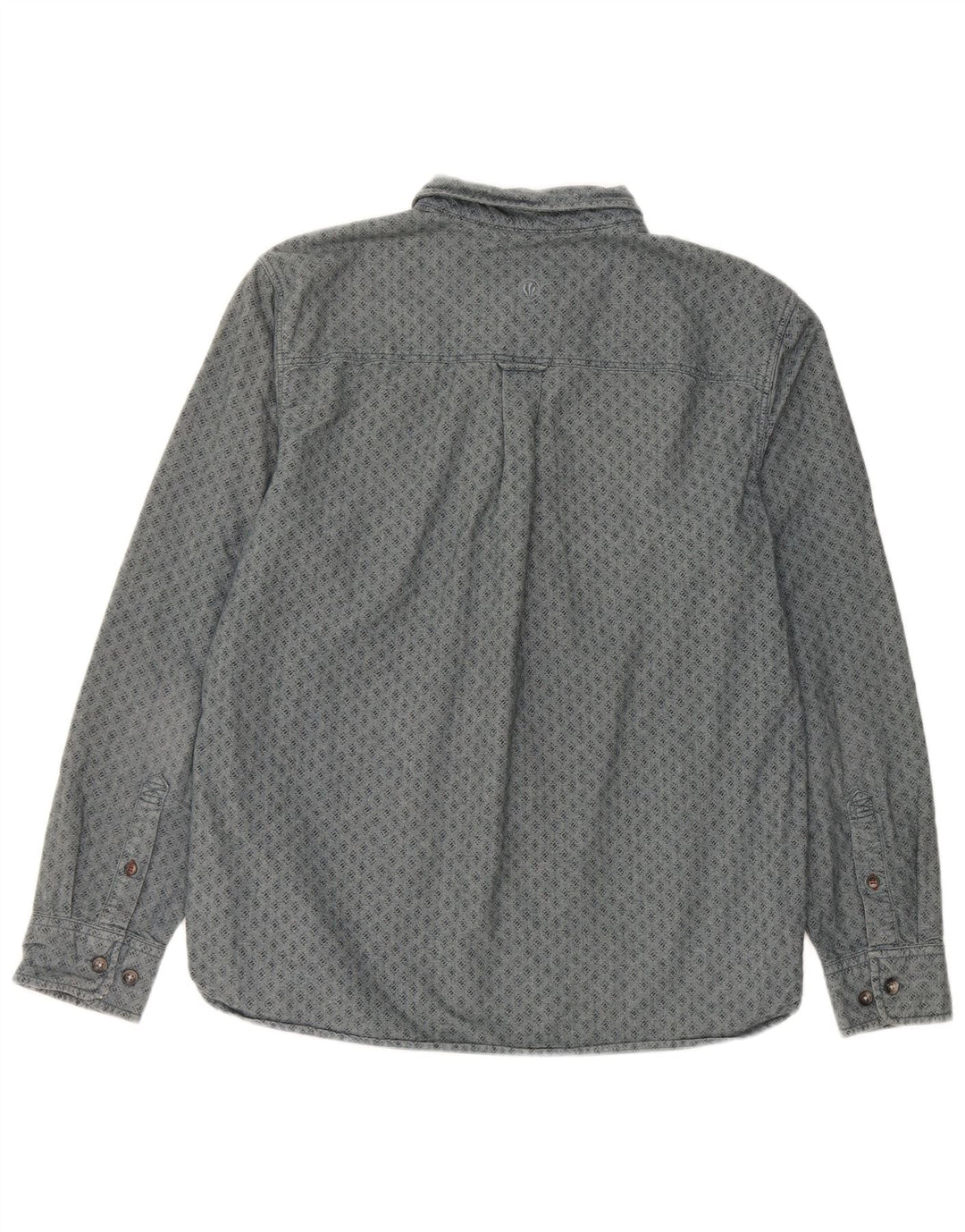 Chemise Homme Fat Face Large Gris Géométrique Coton