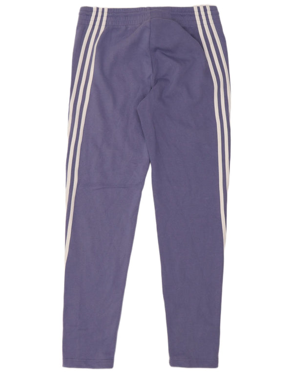 Adidas Pantalon de survêtement pour femme Joggers UK 4-6 XS Violet Coton
