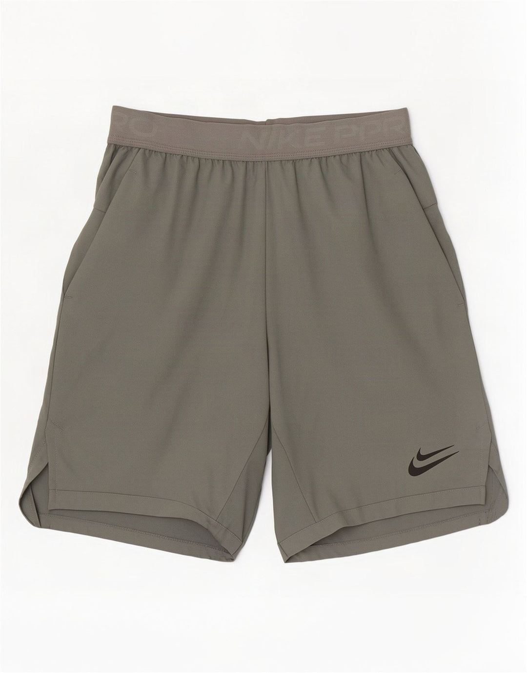 Nike Short de sport Dri Fit Graphic Standard pour homme, petit, kaki, polyester