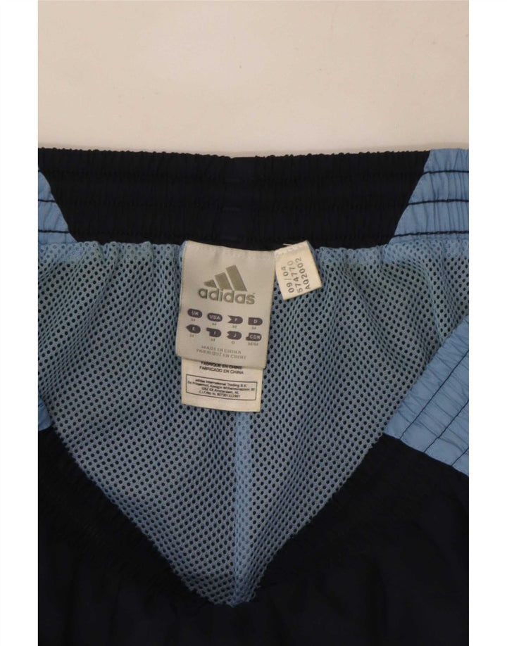Adidas Short de bain pour homme en polyester color block bleu marine moyen