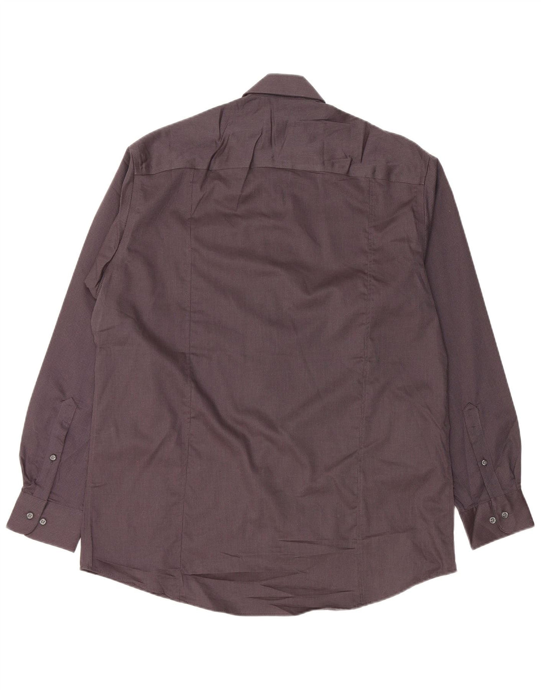 CALVIN KLEIN Chemise homme Taille 15 1/2 16 Coton tacheté gris moyen