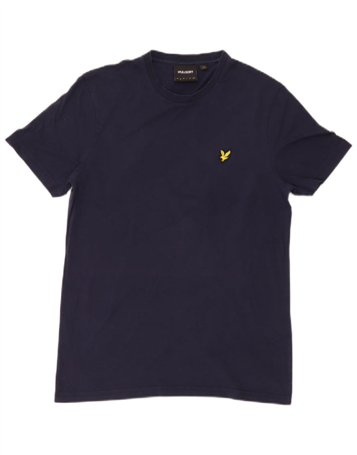 Lyle & Scott T-Shirt Homme Petit Bleu Marine Coton