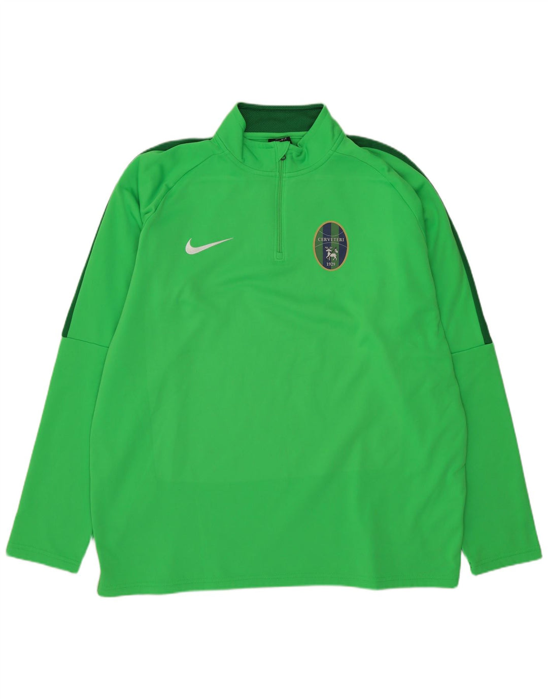 Haut de survêtement Nike Cerveteri Graphic pour homme, XL, vert color block