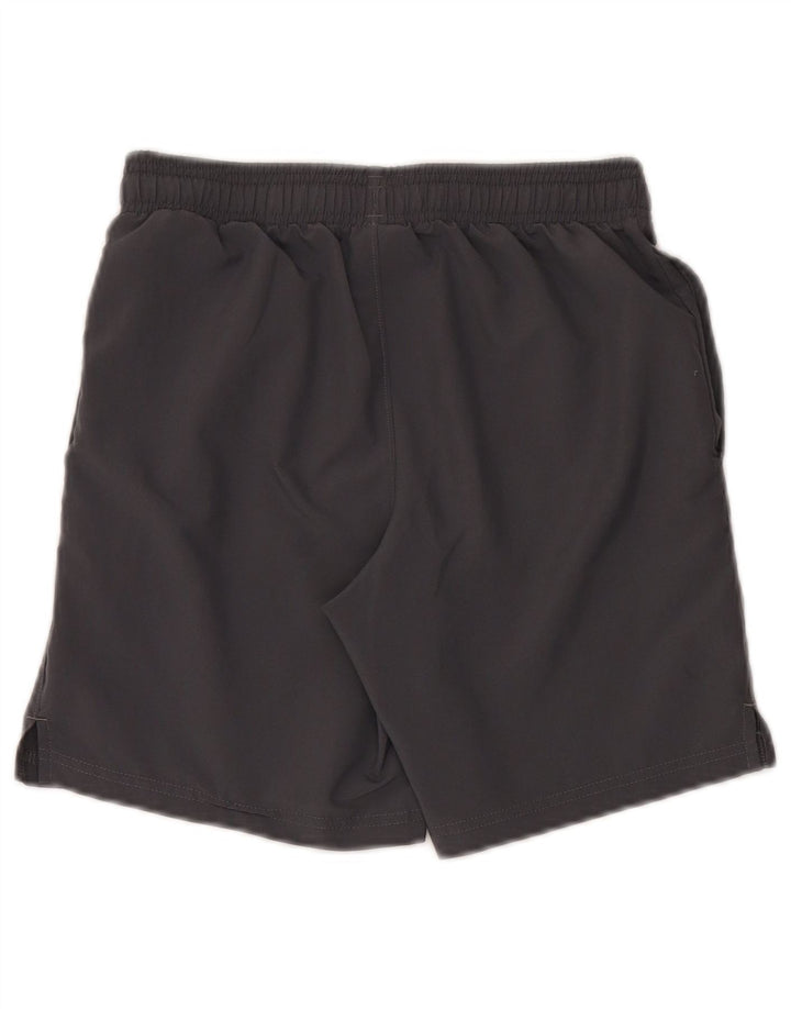Under Armour Short de Sport Graphique Garçon 9-10 ans Gris Moyen Polyester
