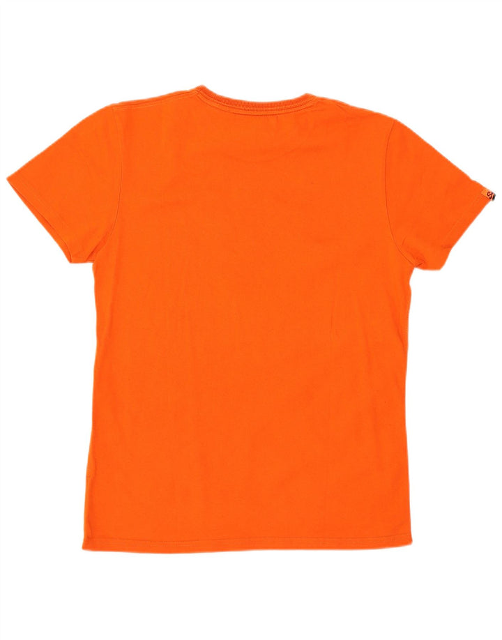 Superdry T-Shirt Graphique Homme Orange Moyen