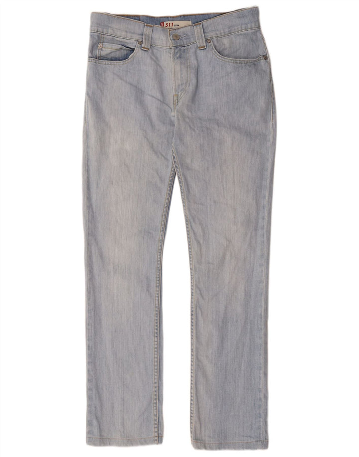 Levi's Jean Slim 511 Femme W34 L34 Bleu Coton