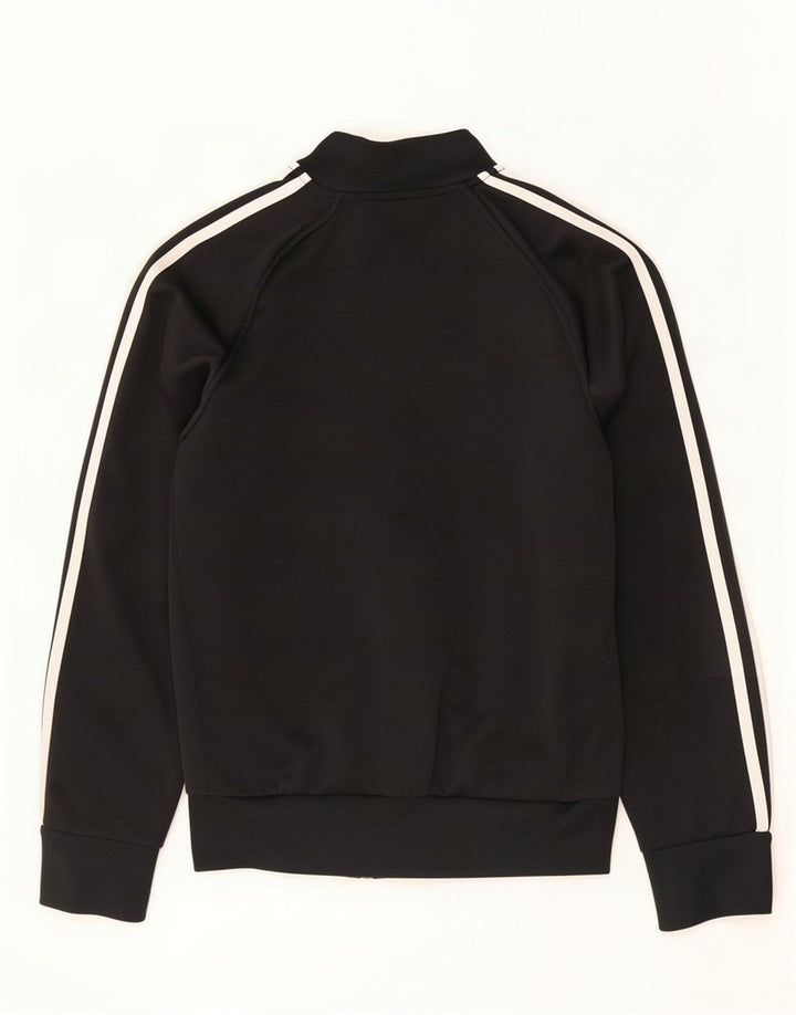 Adidas Veste de survêtement pour femme UK 10 Petit Noir Polyester