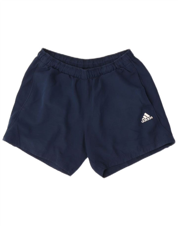 Adidas Short de sport Climalite Homme Bleu Marine Moyen Polyester