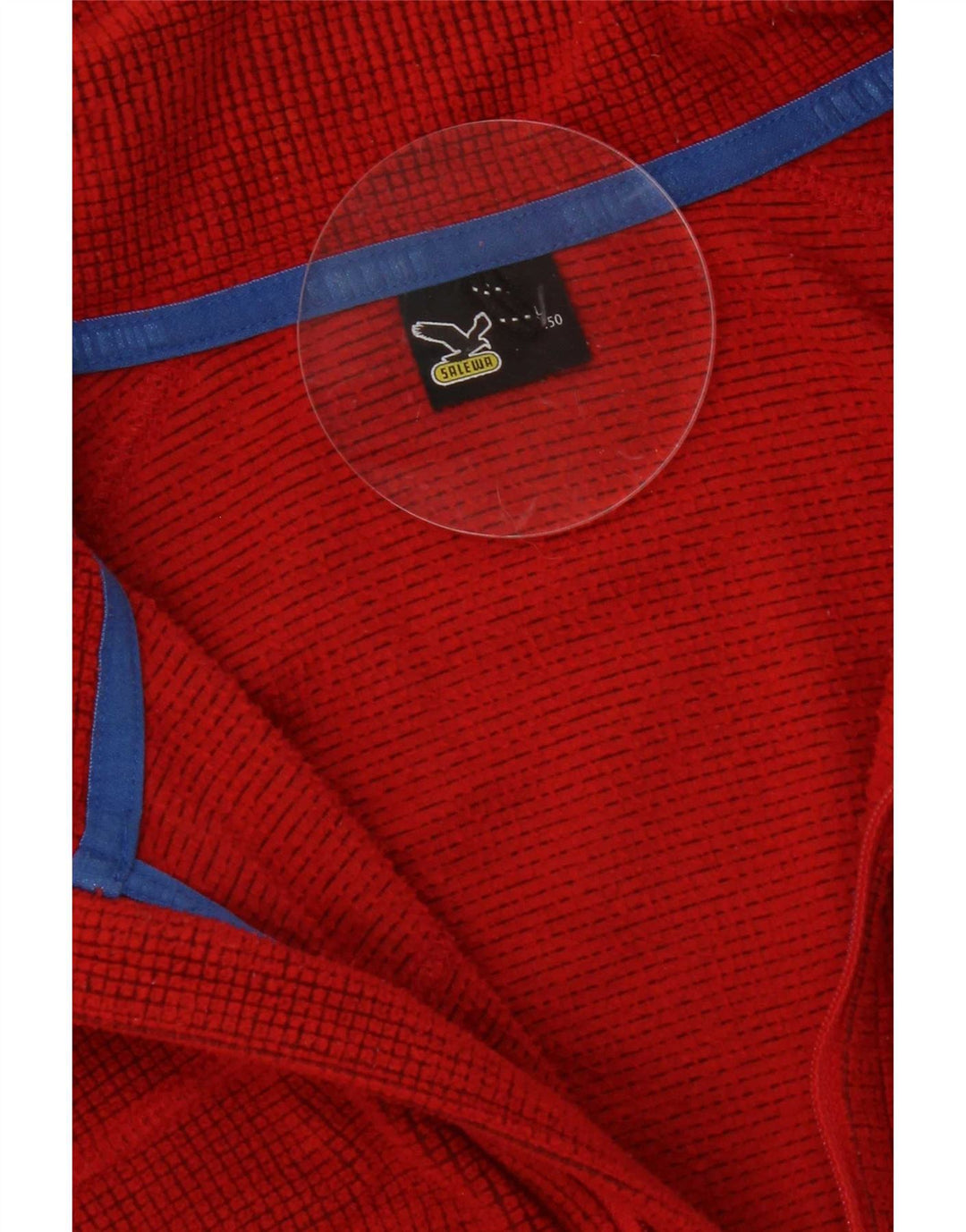 SALEWA Pull polaire à col zippé pour homme, grand rouge