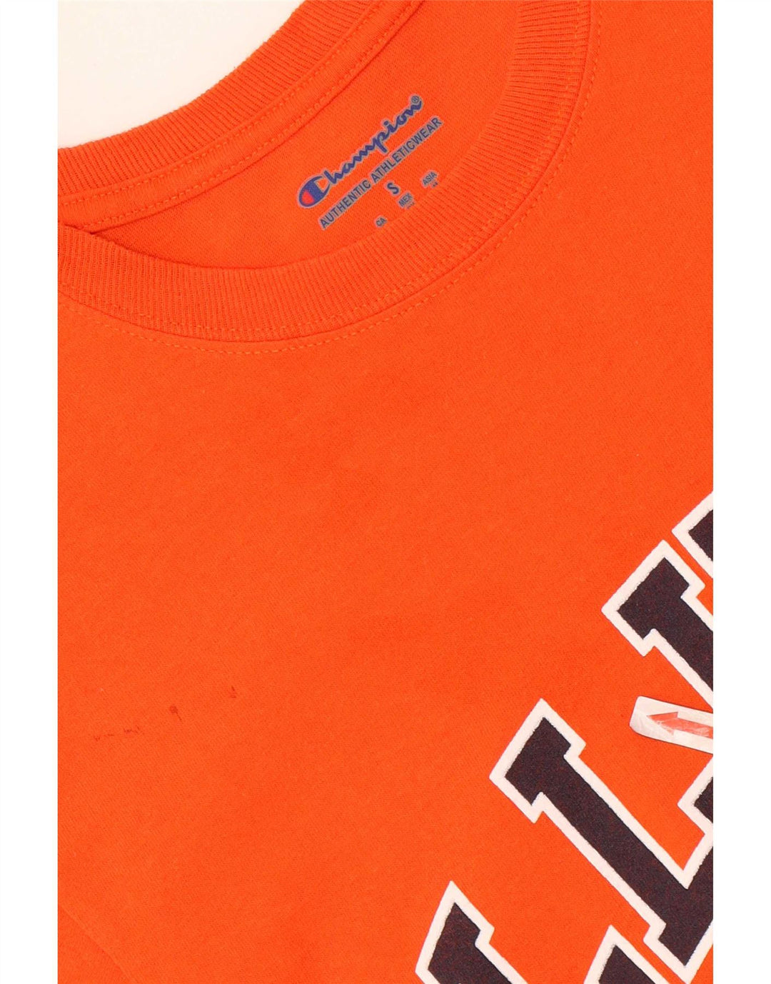 Champion T-Shirt Graphique Illinois Homme Petit Orange