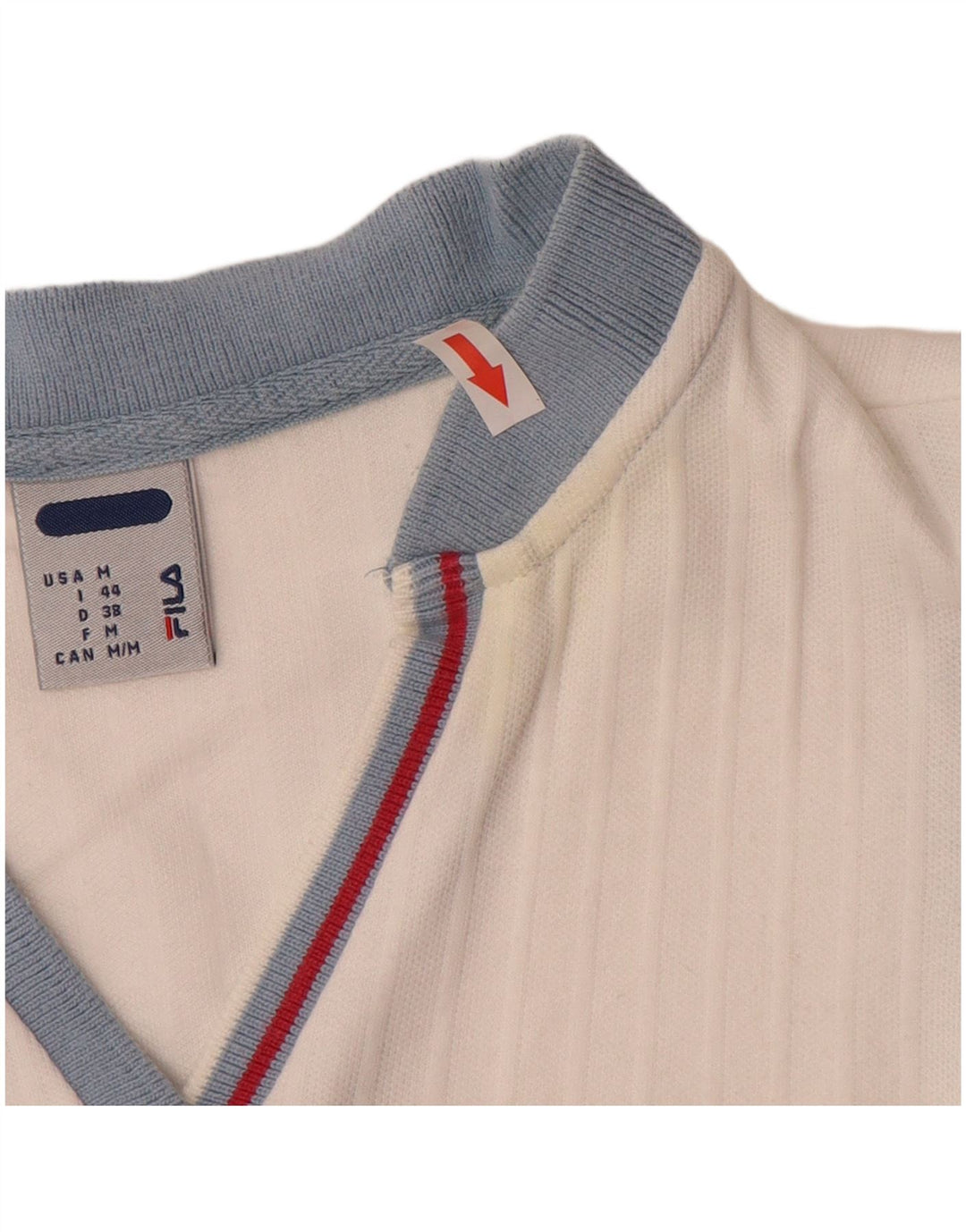 Fila Débardeur Femme IT 44 Coton Blanc Moyen