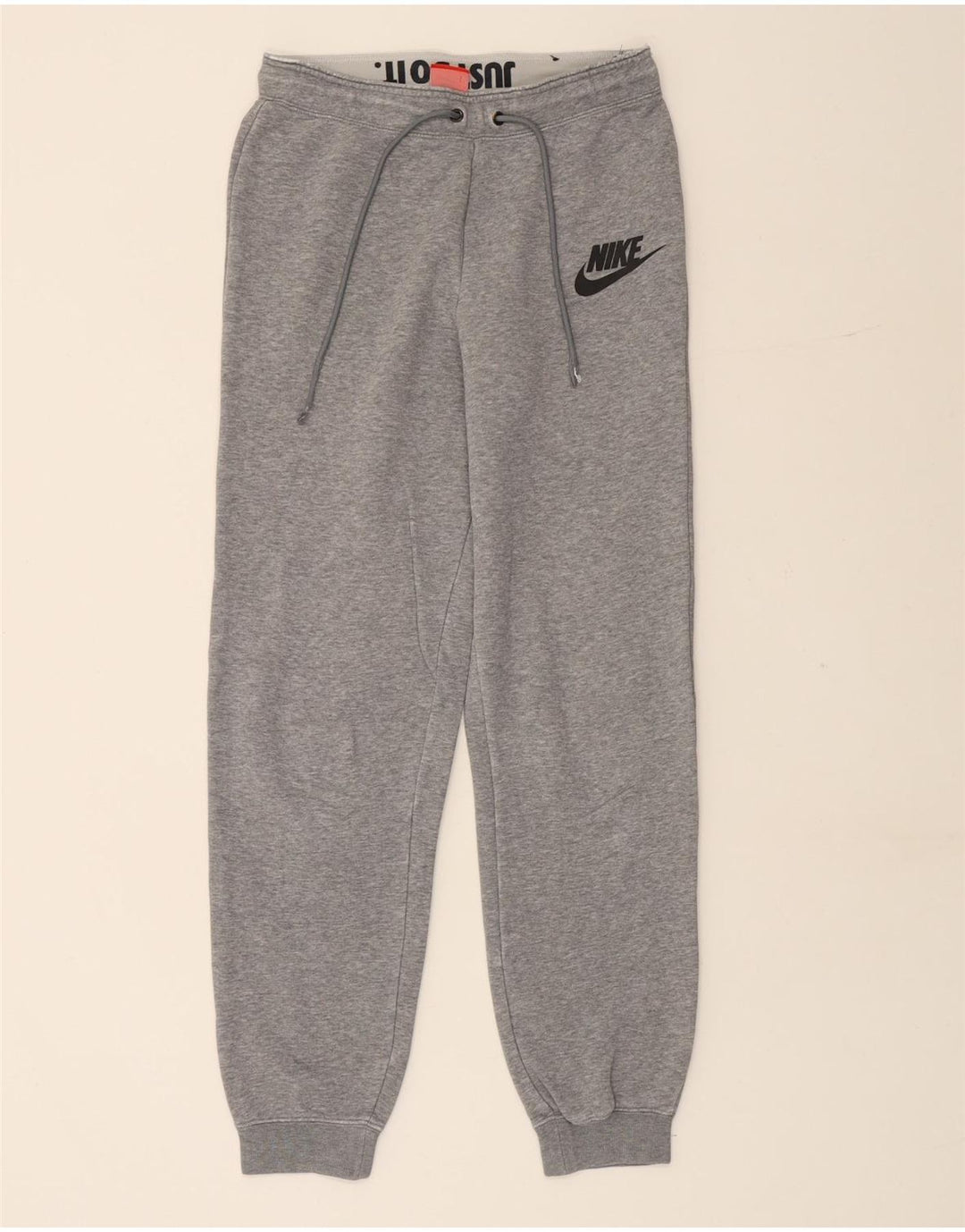 NIKE Pantalon de survêtement pour homme Pantalon de jogging Petit Gris Coton
