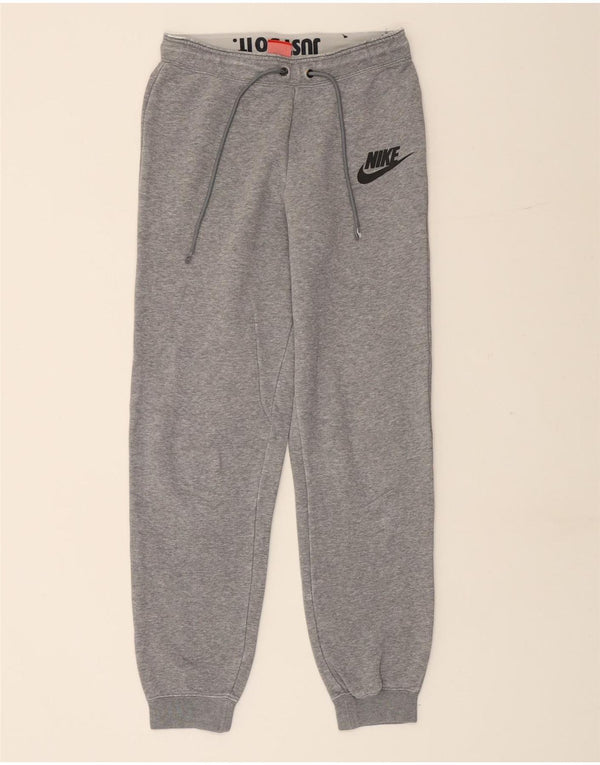 NIKE Pantalon de survêtement pour homme Pantalon de jogging Petit Gris Coton
