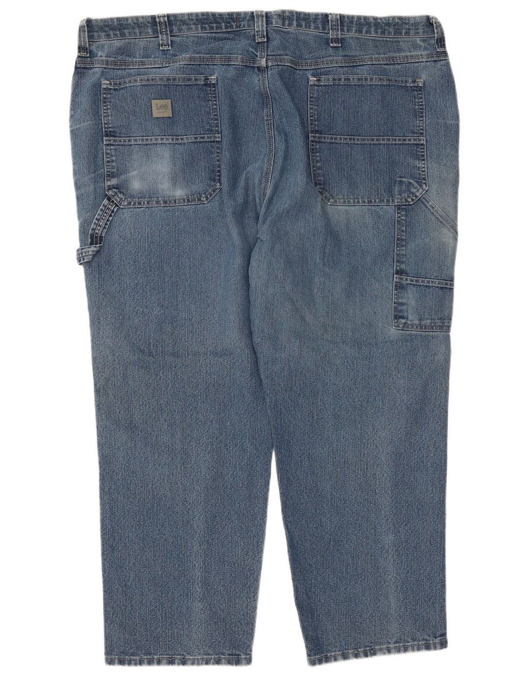 Lee Jean droit Carpenter Cargo homme W48 L30 bleu coton
