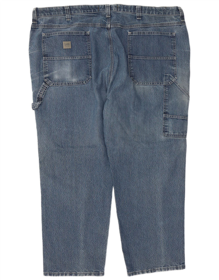 Lee Jean droit Carpenter Cargo homme W48 L30 bleu coton