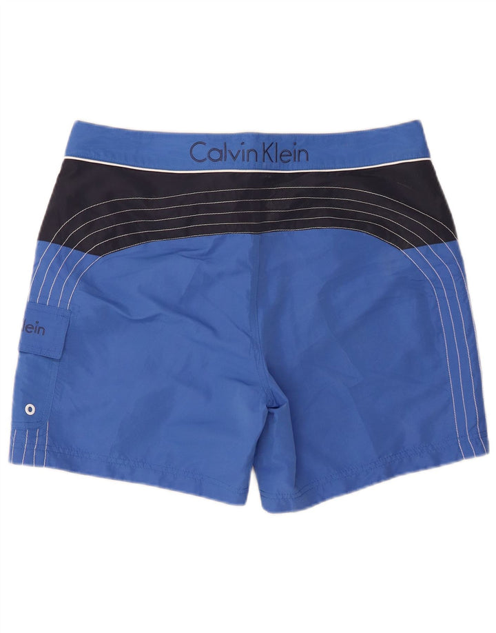 Calvin Klein Short de bain homme bleu moyen polyester