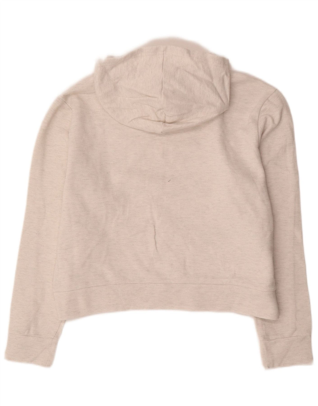 Puma Pull à capuche court pour femme UK 14 Medium Off White