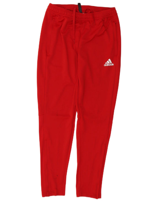 Adidas Pantalon de survêtement Aeroready pour homme UK 38/40 Rouge moyen Polyester