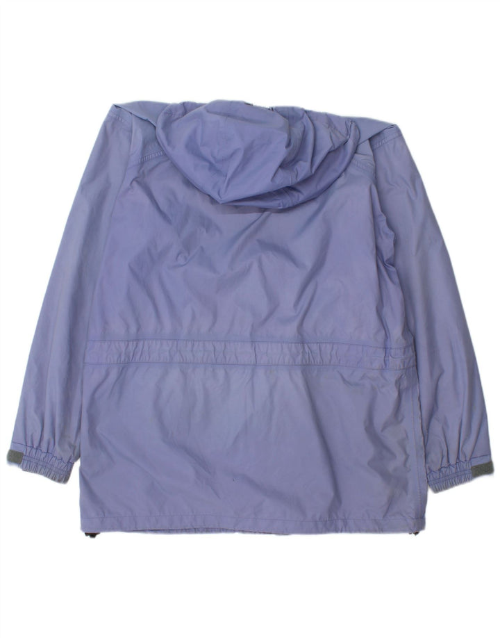 Berghaus Veste de pluie à capuche surdimensionnée pour femme UK 12 Nylon violet moyen