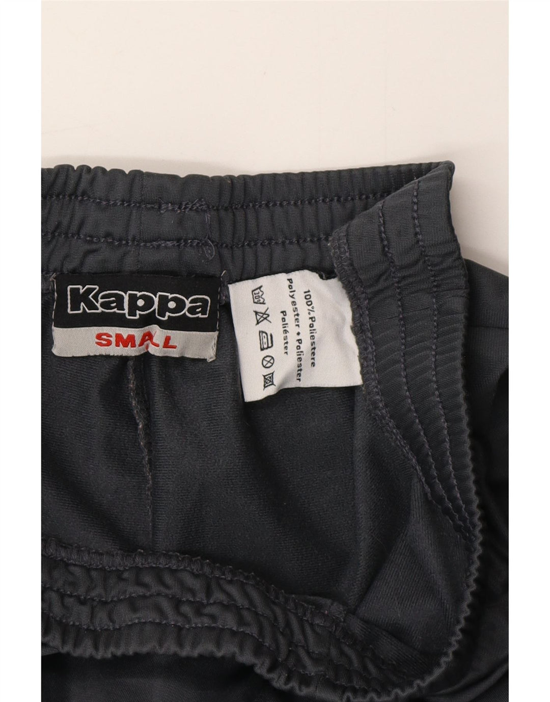 KAPPA Pantalon de Survêtement Homme Petit Gris Polyester