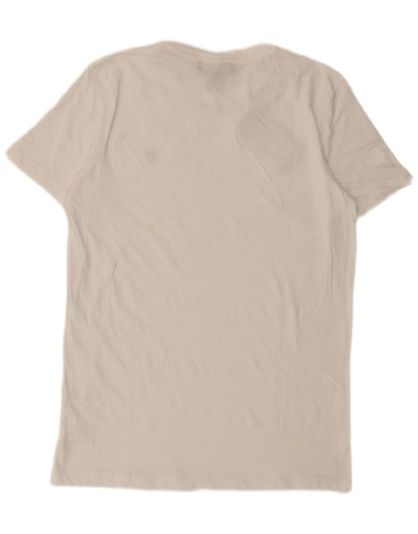 Lyle & Scott T-Shirt Homme Blanc Moyen Coton