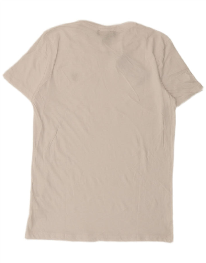 Lyle & Scott T-Shirt Homme Blanc Moyen Coton