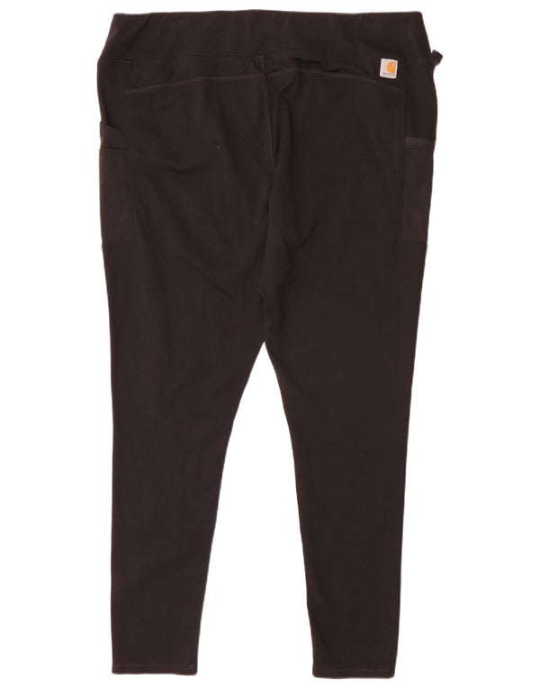 Carhartt Legging ajusté pour femme UK 20 2XL Noir