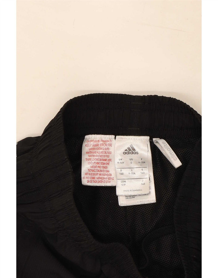 Pantalon de survêtement Adidas Climalite garçon 9-10 ans noir polyester