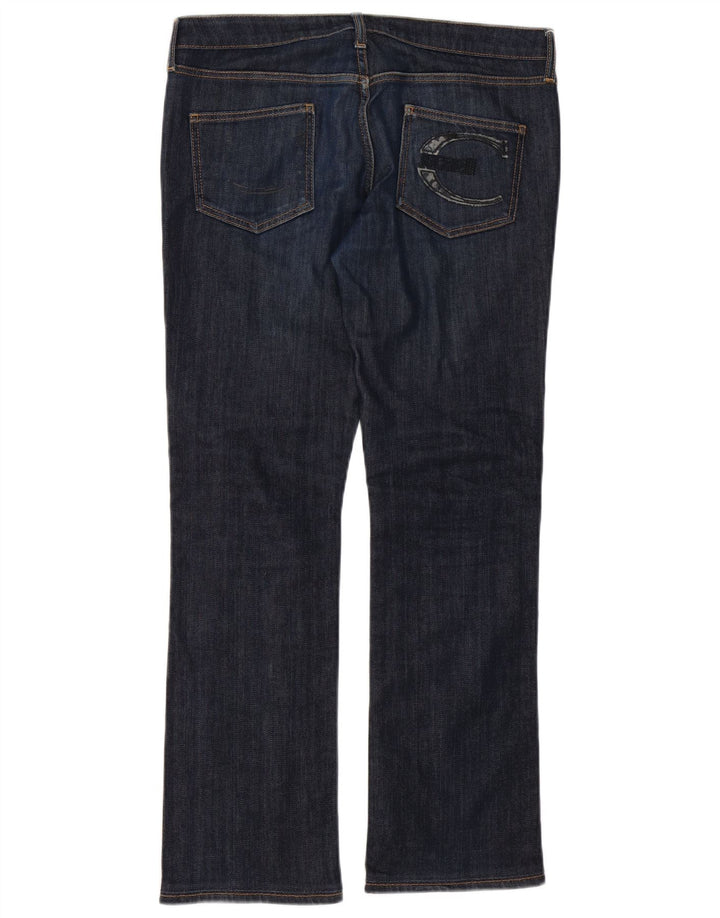 Just Cavalli Jean Bootcut Femme IT 46 Large W32 L30 Bleu Marine