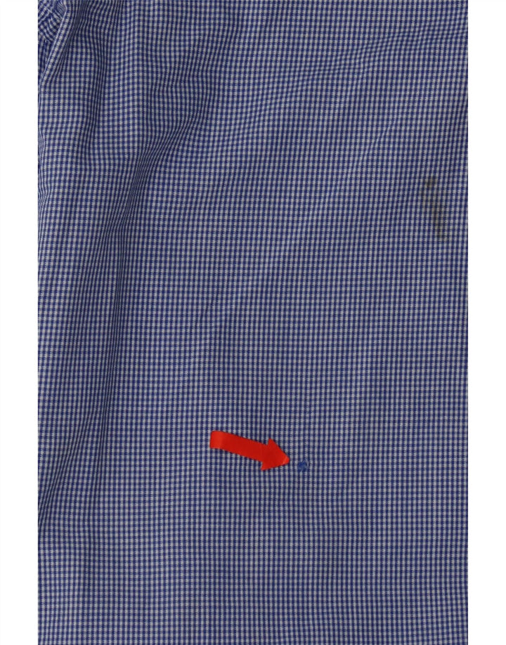 Izod Chemise Homme Grand Bleu Vichy Coton