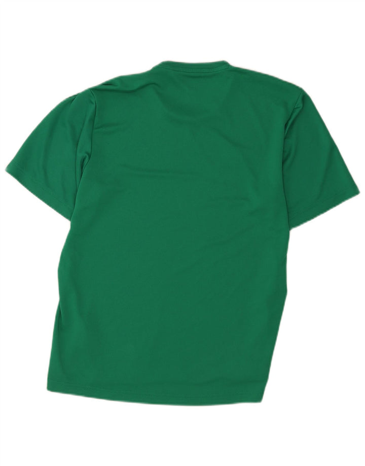 Adidas Homme Climalite T-Shirt Top Vert Moyen Polyester