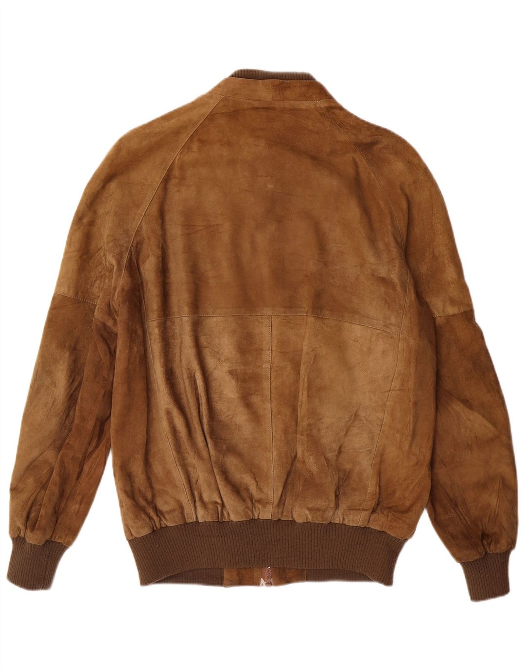 Veste Bomber En Daim Vintage Homme IT 52 XL Marron