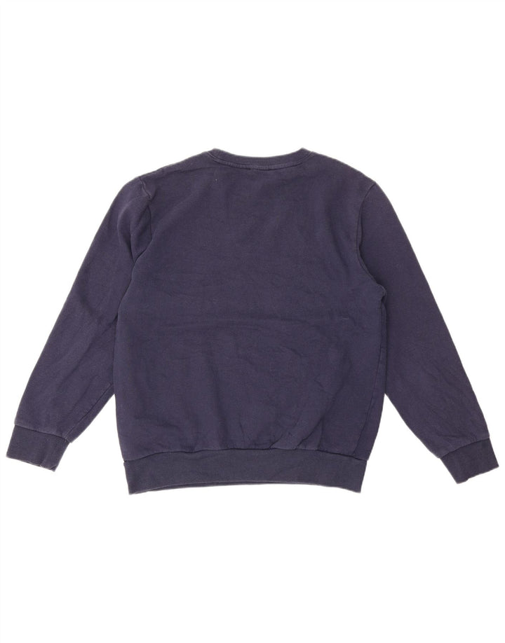 True Religion Sweat-shirt graphique pour homme en coton bleu marine moyen