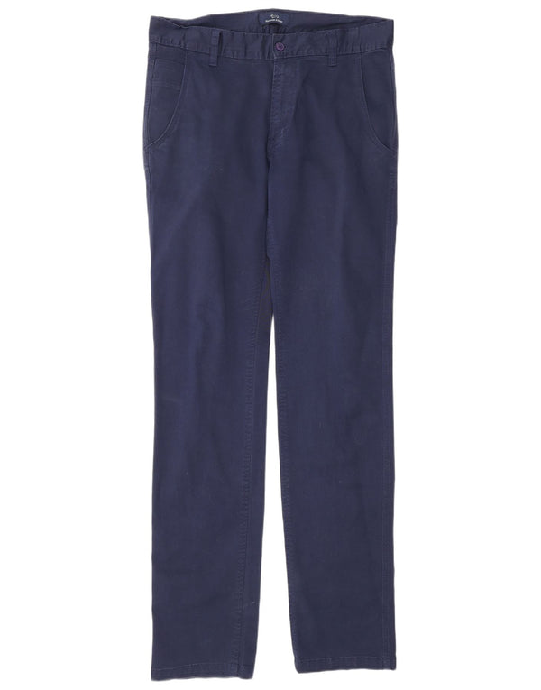 Harmont & Blaine Pantalon Chino Slim Homme W32 L34 Bleu Marine
