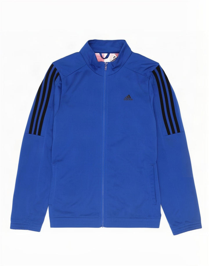 Adidas Veste de survêtement pour homme Taille S Bleu
