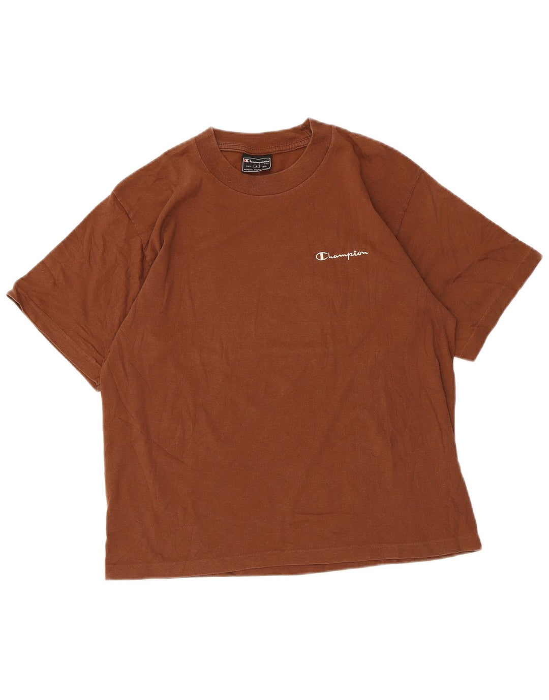 Champion T-shirt court pour femme UK 10 Small Marron