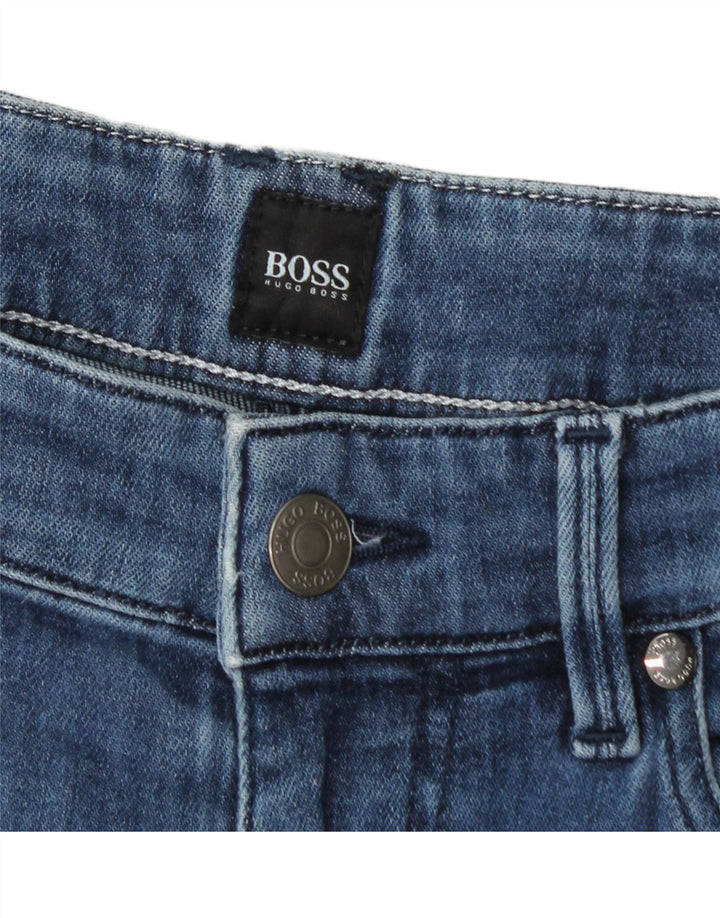 Hugo Boss Jean Slim W30 L32 Bleu Homme