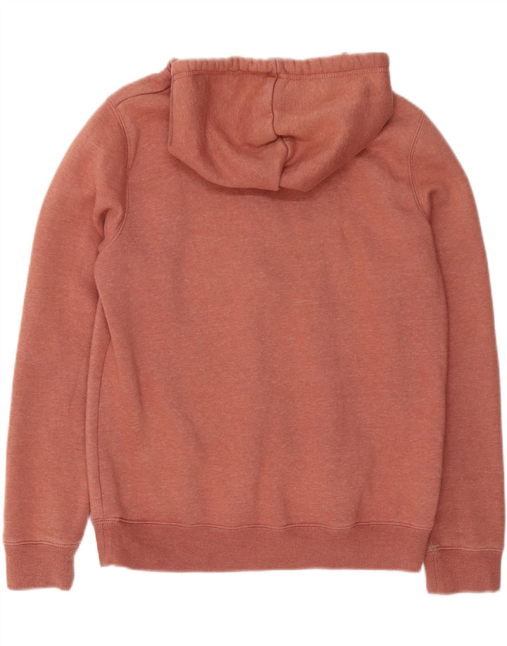 SALTROCK Pull à capuche graphique pour femme UK 12 en coton moucheté marron moyen