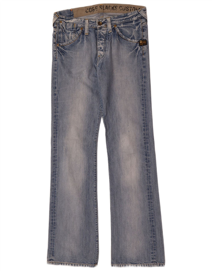 G-Star Jean Bootcut effet vieilli pour homme W32 L36 Bleu Coton