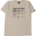 ELLESSE T-Shirt Graphique Homme Gris Moyen Coton