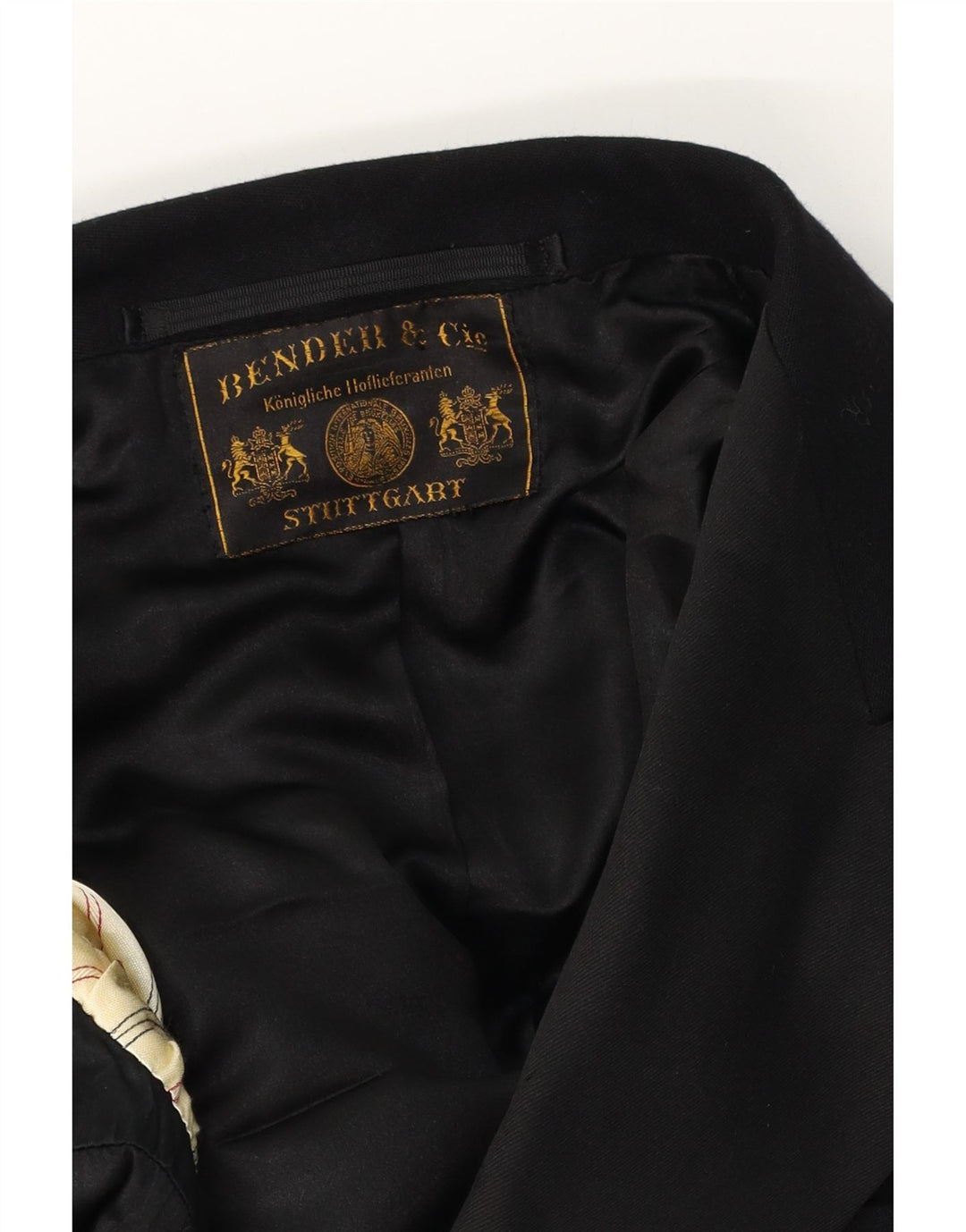 Veste Blazer Femme Vintage UK 14 Noir Moyen
