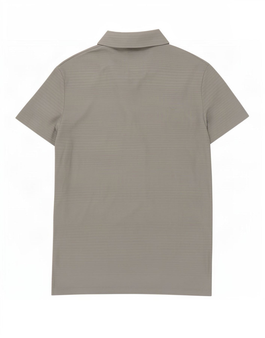 Puma Polo Femme UK 16 Large Gris Pinstripe Polyester