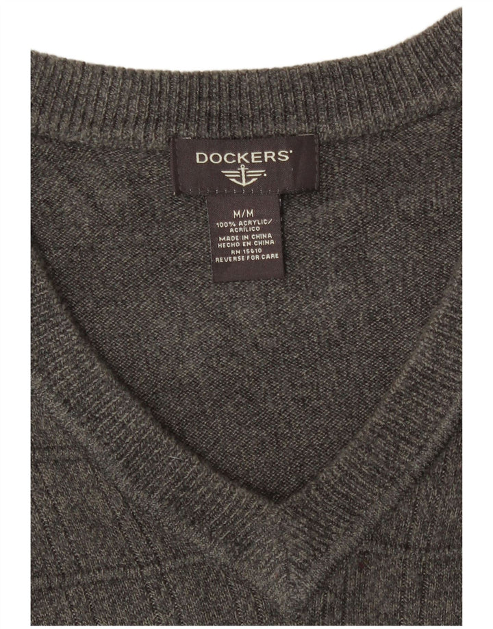 Dockers Débardeur Vest Homme Gris Moyen Acrylique