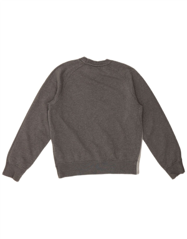Nike Sweat-shirt pour homme en coton color block Gris Taille S