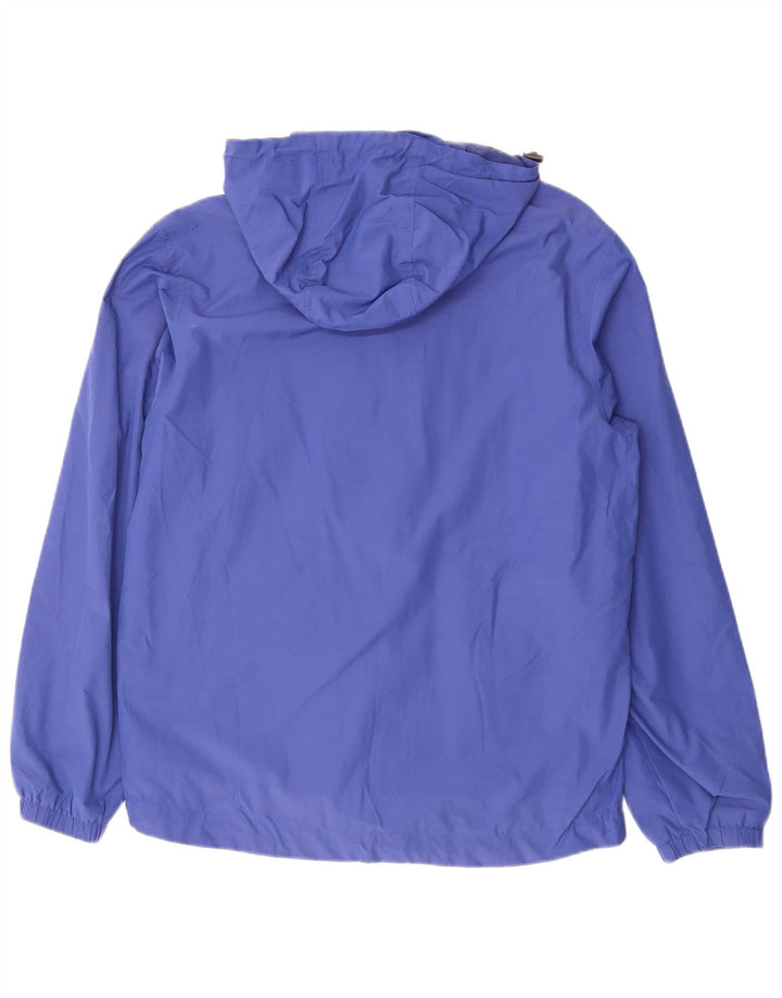 LYLE & SCOTT Veste de pluie à capuche pour homme UK 38 Medium Bleu Marine Nylon