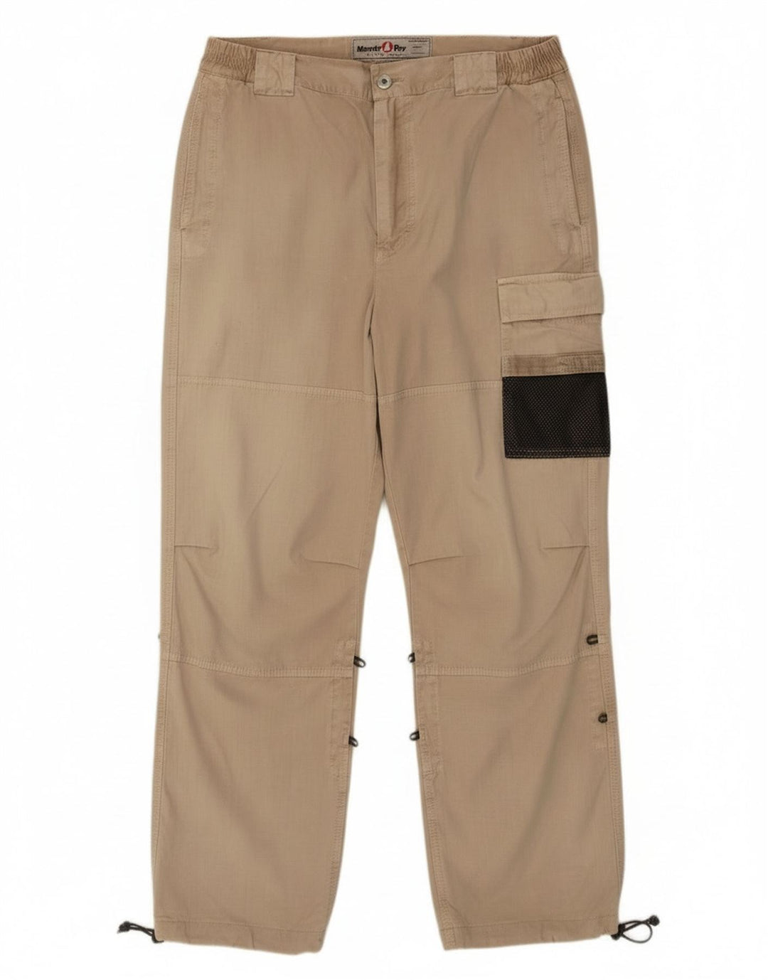 Murphy & Nye Pantalon cargo de jogging pour homme W36 L30 Coton beige