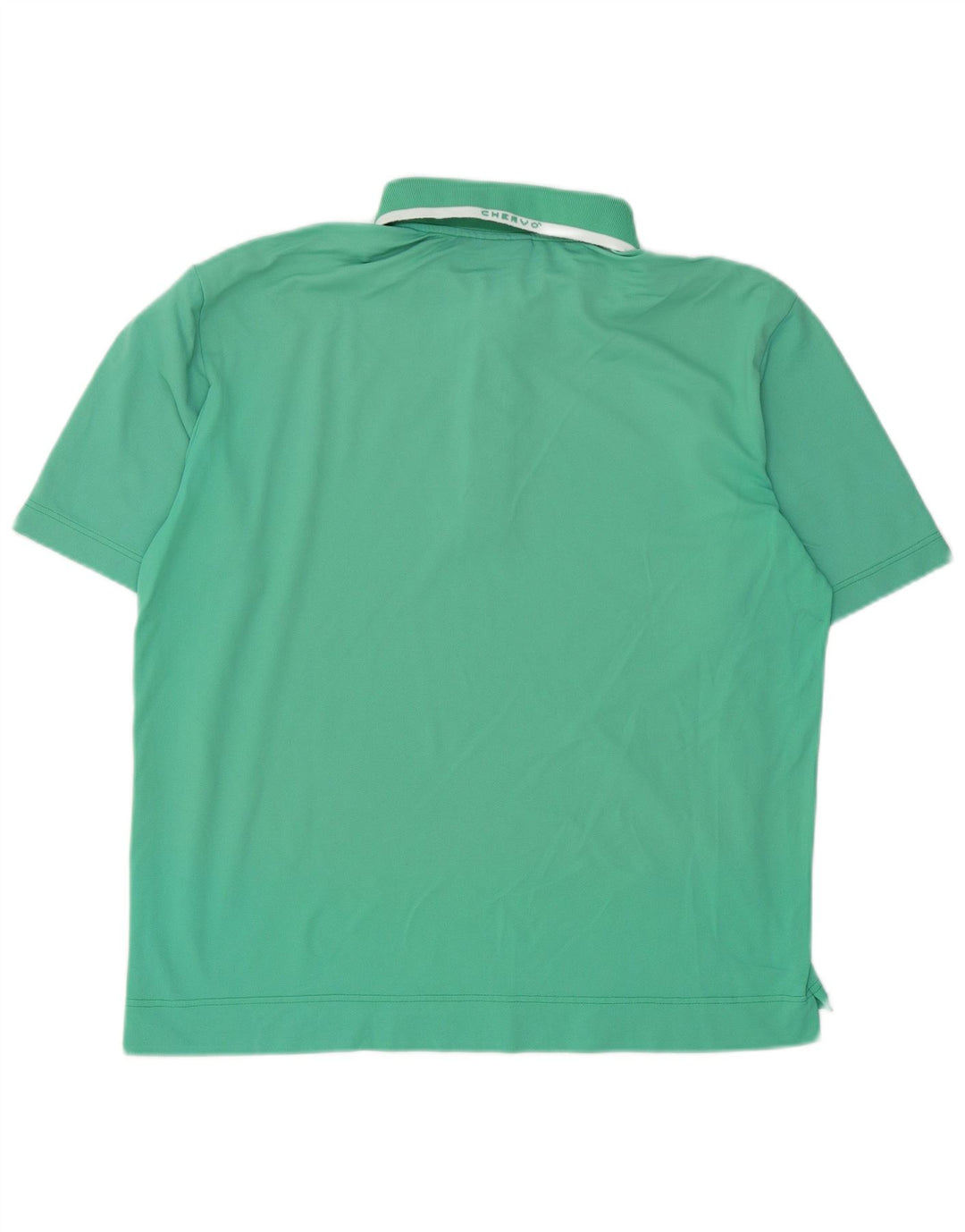 Chervo Polo Homme Grand Coton Turquoise